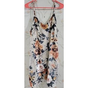 Japna Dress, Velvet Floral Design, size M